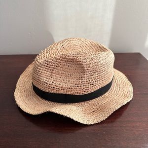 J Crew Packable Straw Hat